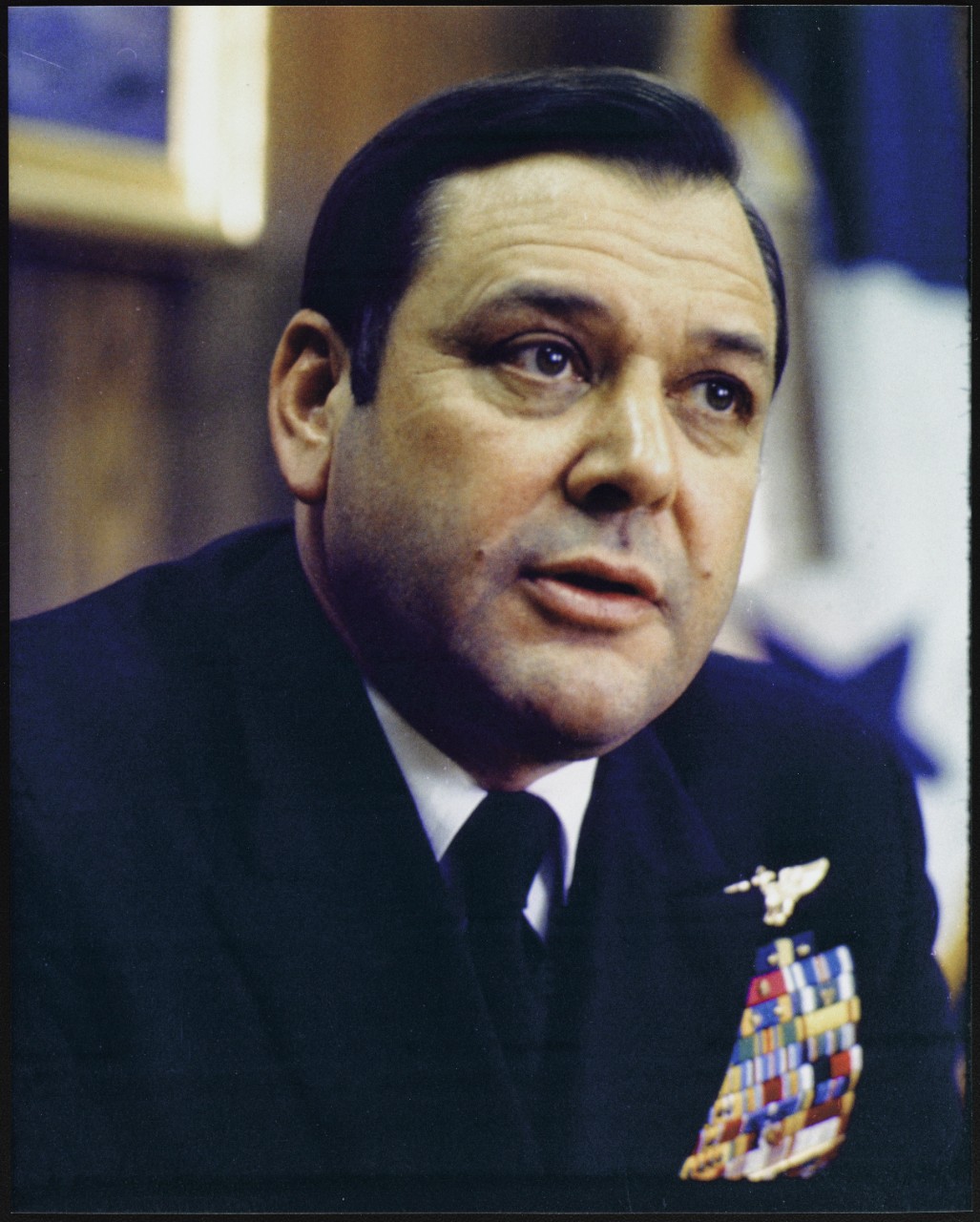 Photo #: NH 103807-KN Admiral James L. Holloway, III, USN