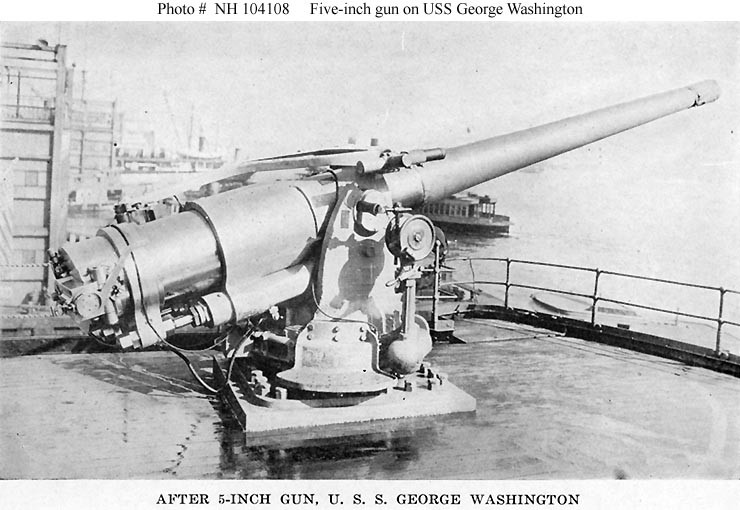Photo #: NH 104108  USS George Washington Note: