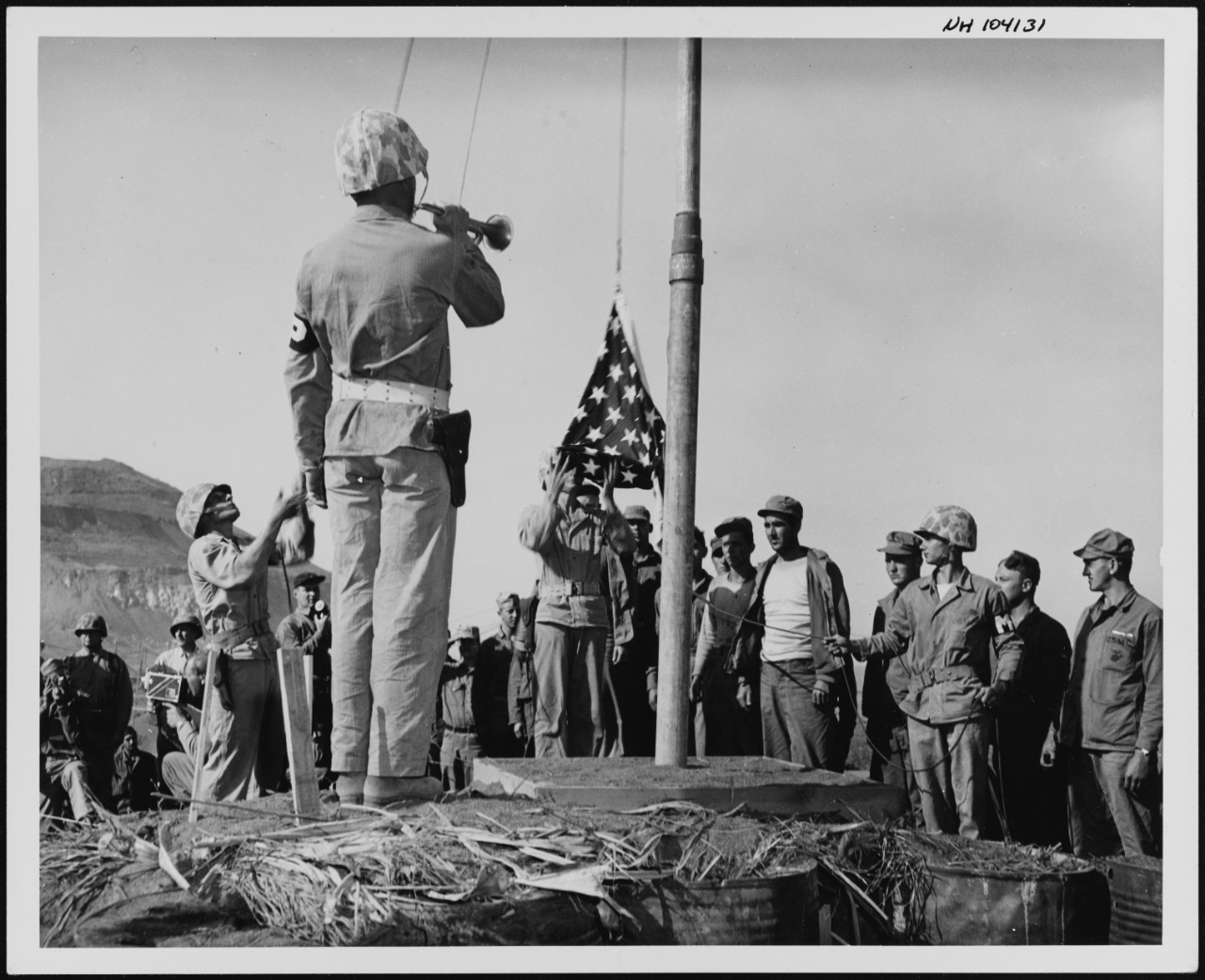 Photo #: NH 104131  Iwo Jima Operation, 1945