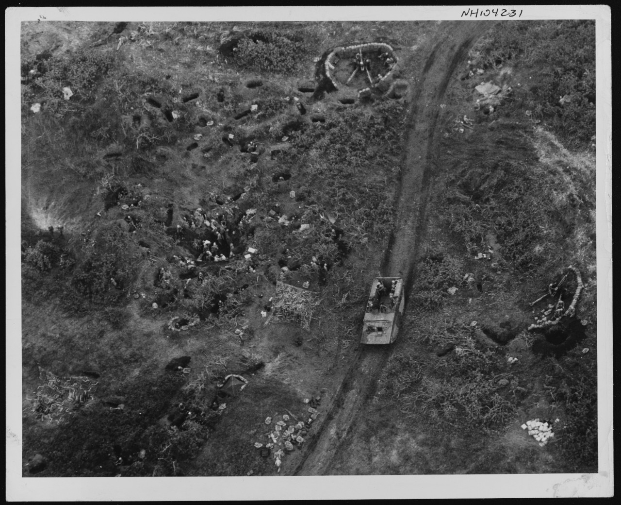 Photo #: NH 104231  Iwo Jima Operation, 1945