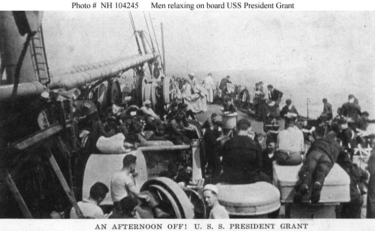 Photo #: NH 104245  USS President Grant