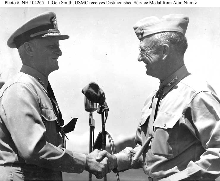 Photo #: NH 104265  Lieutenant General Holland M. Smith, USMC