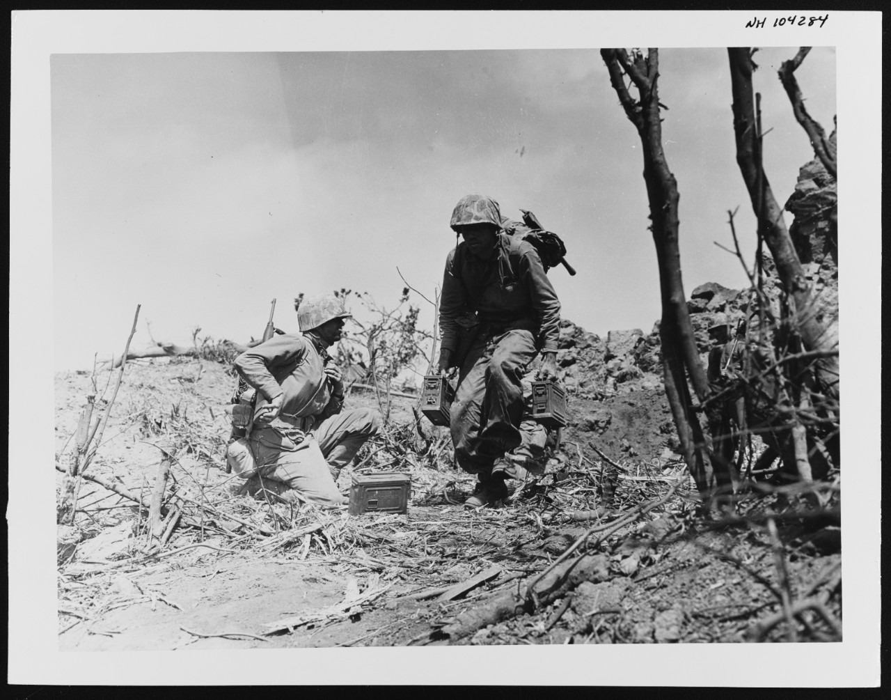 Photo #: NH 104284  Iwo Jima Operation, 1945