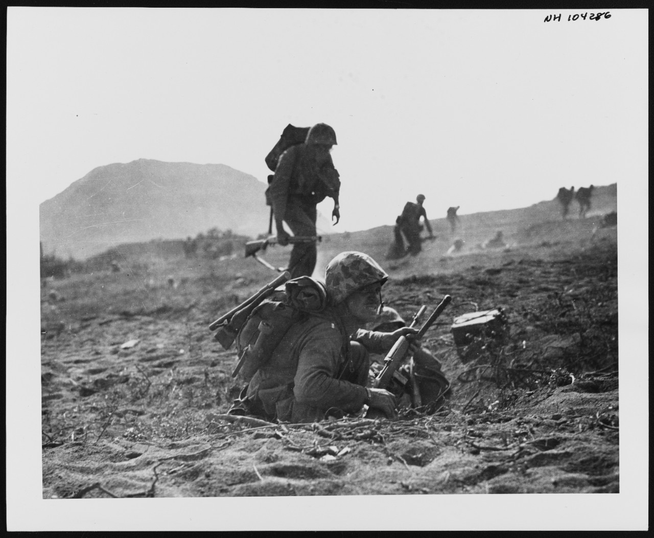 Photo #: NH 104286  Iwo Jima Operation, 1945