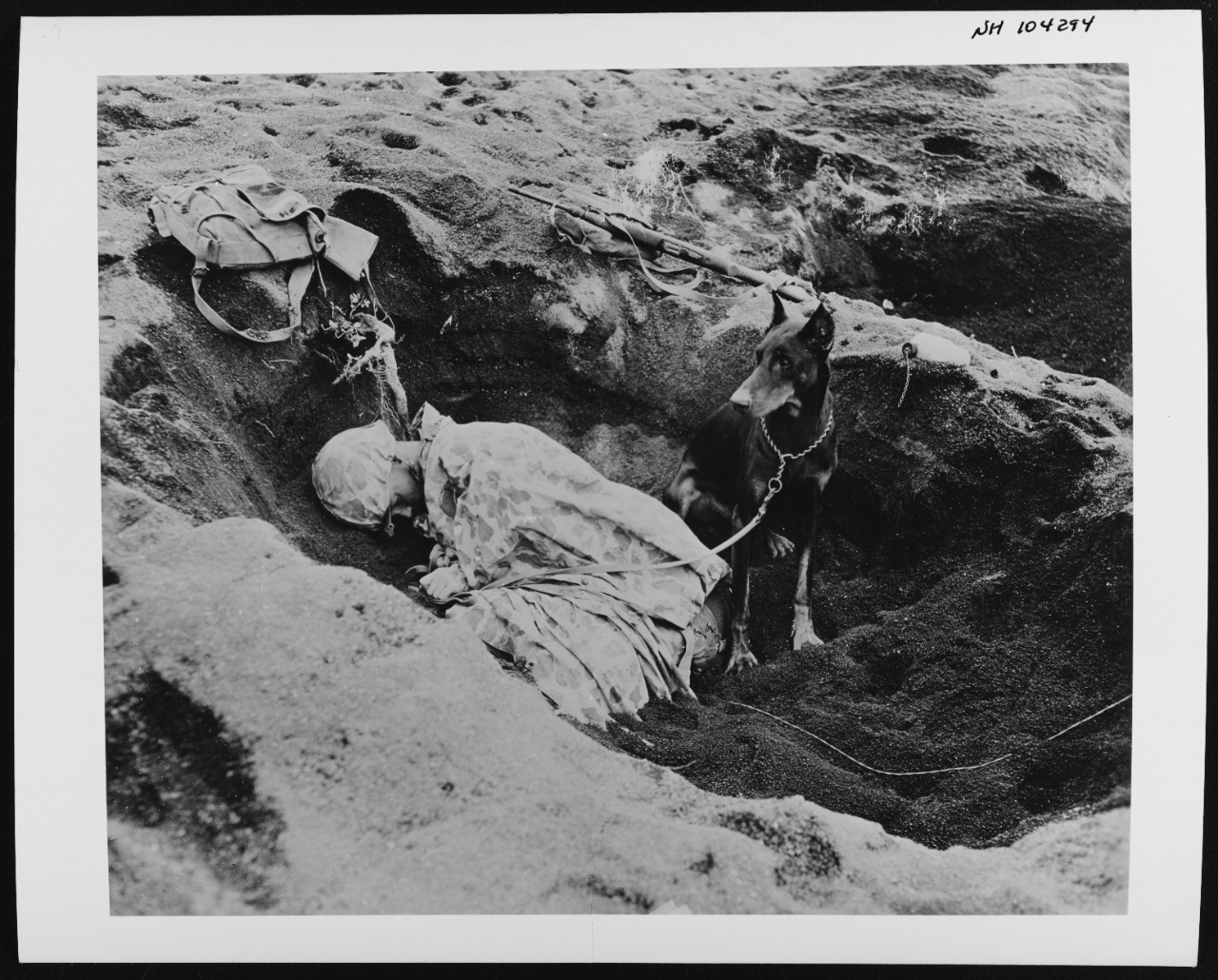 Photo #: NH 104294  Iwo Jima Operation, 1945