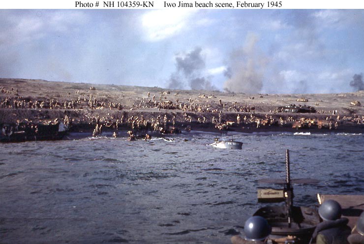 Photo #: NH 104359-KN Iwo Jima Operation, 1945