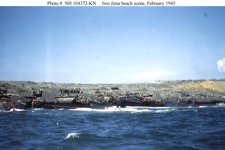 Photo #: NH 104372-KN Iwo Jima Operation, 1945