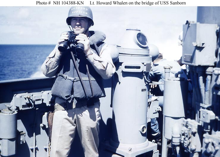 Photo #: NH 104388-KN Lieutenant Howard W. Whalen, USNR