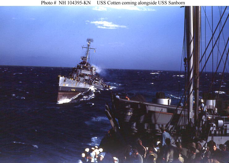 Photo #: NH 104395-KN USS Cotten