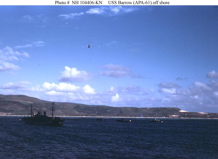 Photo #: NH 104406-KN USS Barrow