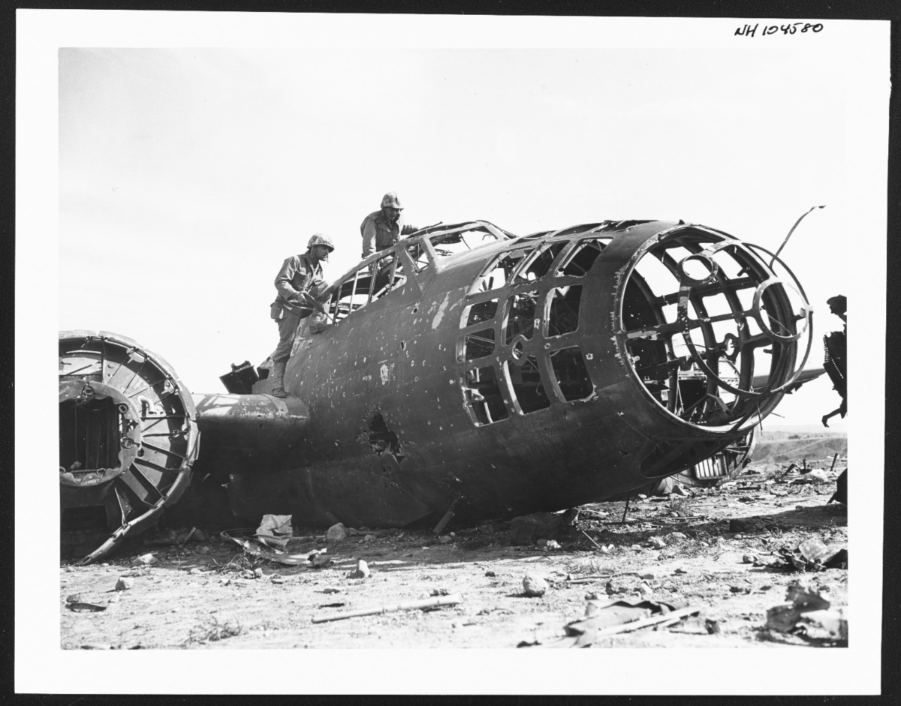 Photo #: NH 104580  Iwo Jima Operation, February-March 1945