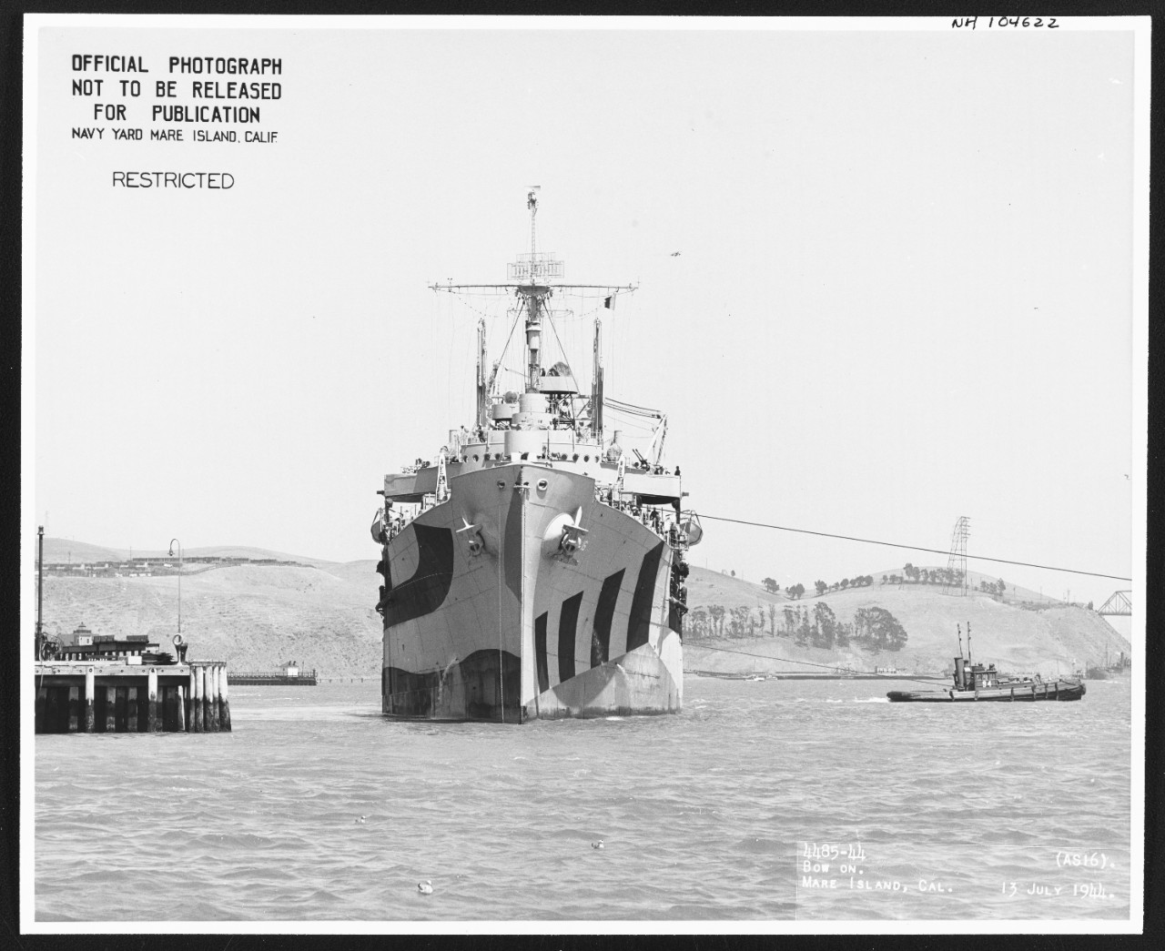 Photo #: NH 104622  USS Howard W. Gilmore