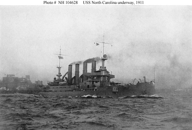 Photo #: NH 104628  USS North Carolina