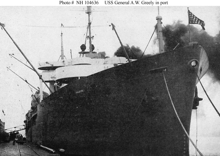Photo #: NH 104636  USS General A.W. Greely