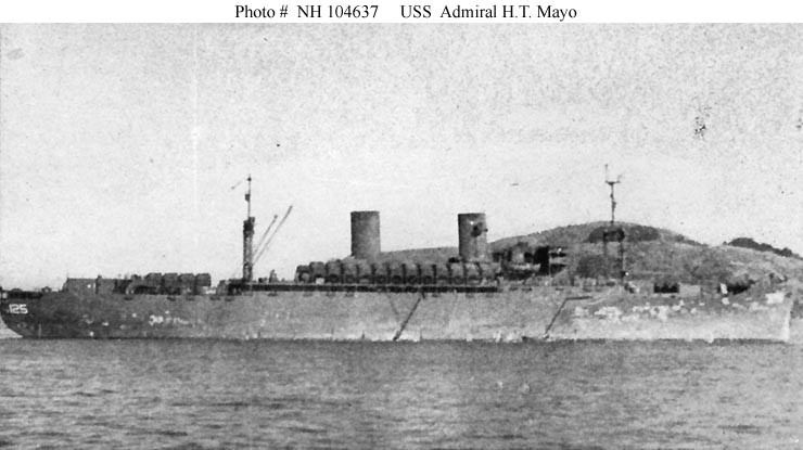 Photo #: NH 104637  USS Admiral H.T. Mayo