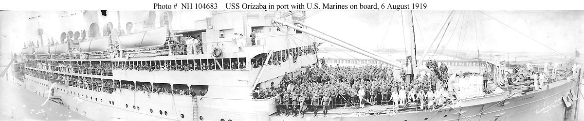 Photo #: NH 104683  USS Orizaba