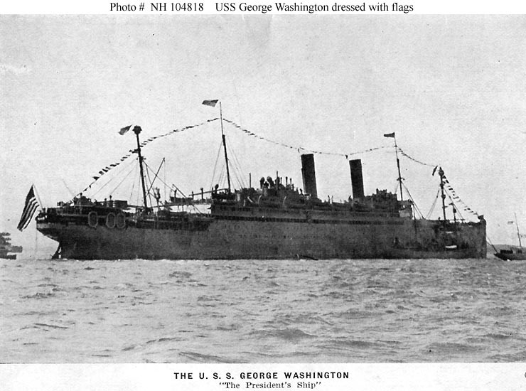Photo #: NH 104818  USS George Washington