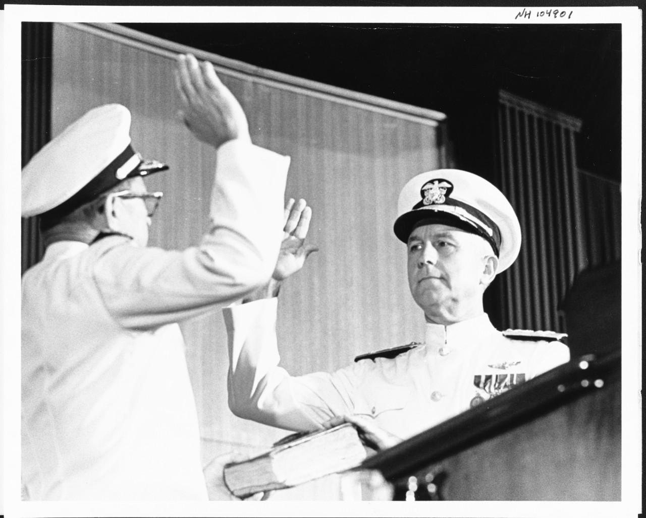 Photo #: NH 104901  Admiral Thomas H. Moorer, USN