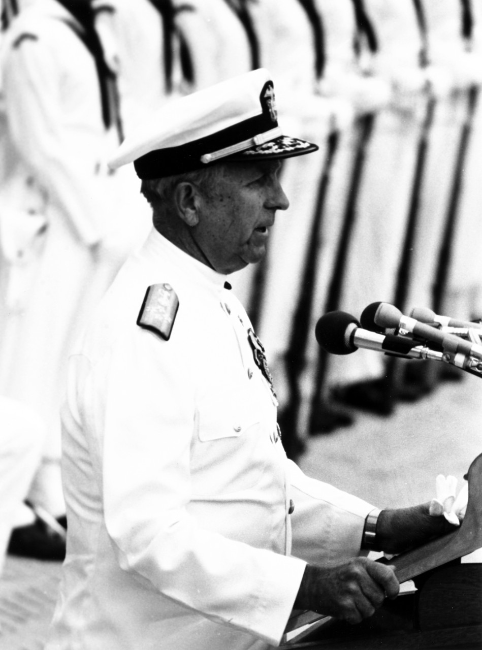 Photo #: NH 104902  Admiral Thomas H. Moorer, USN