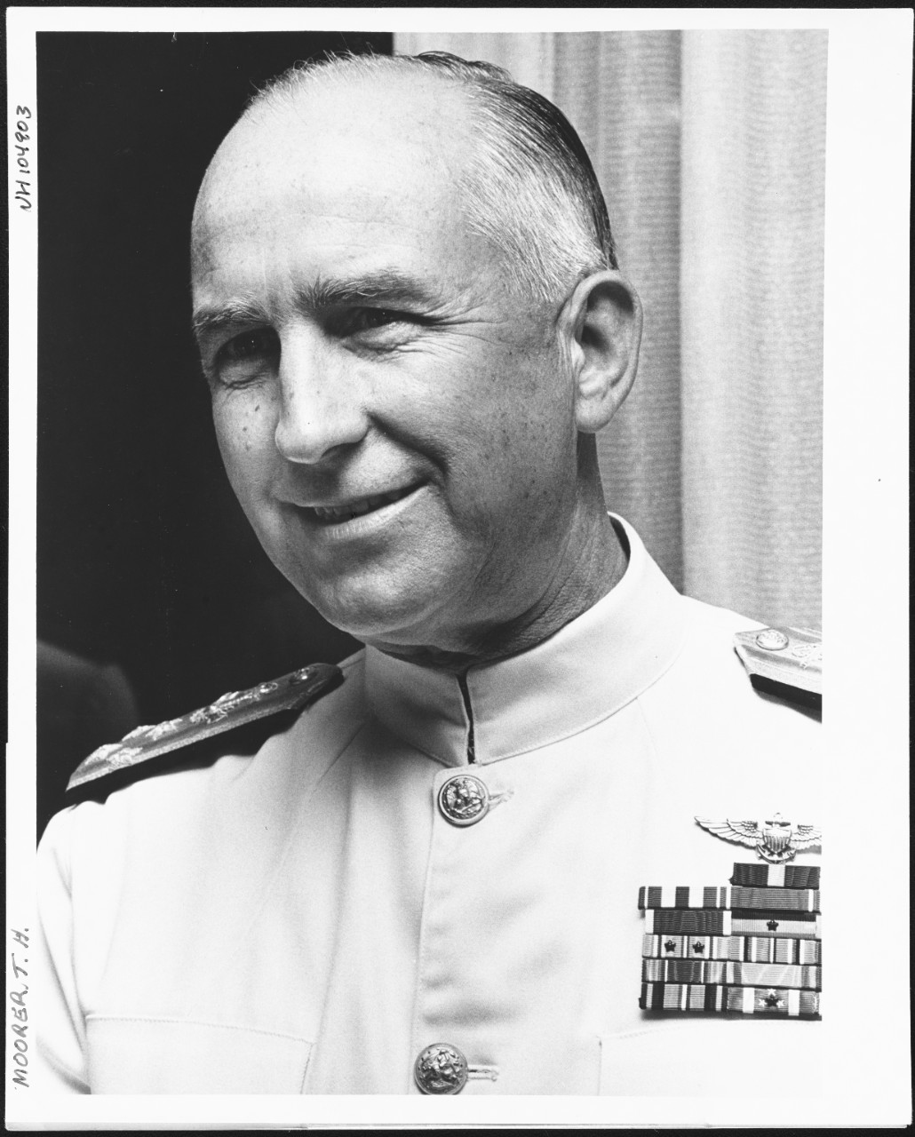 Photo #: NH 104903  Admiral Thomas H. Moorer, USN