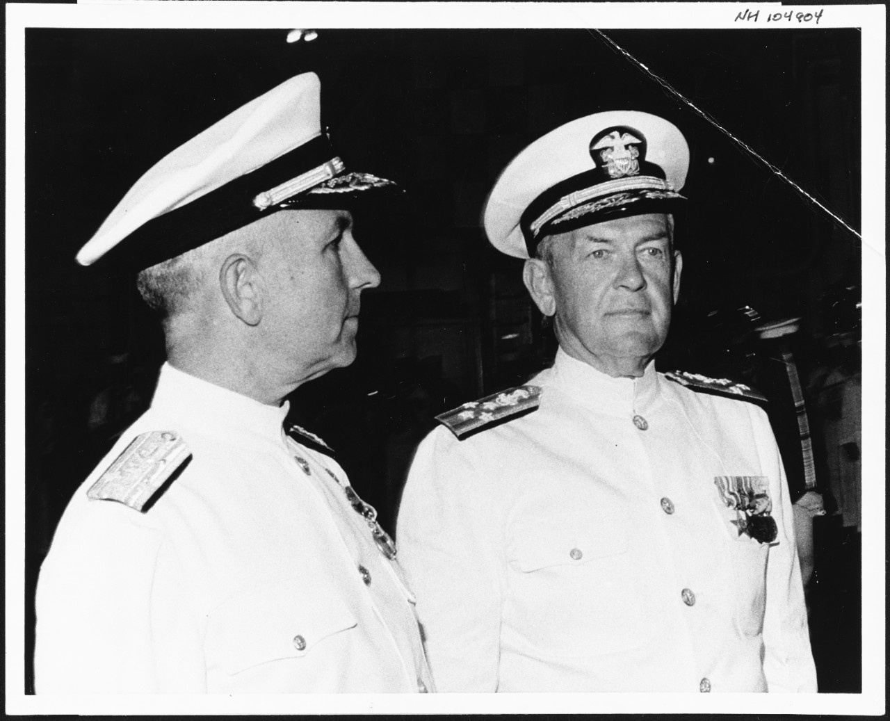 Photo #: NH 104904  Admiral Thomas H. Moorer, USN