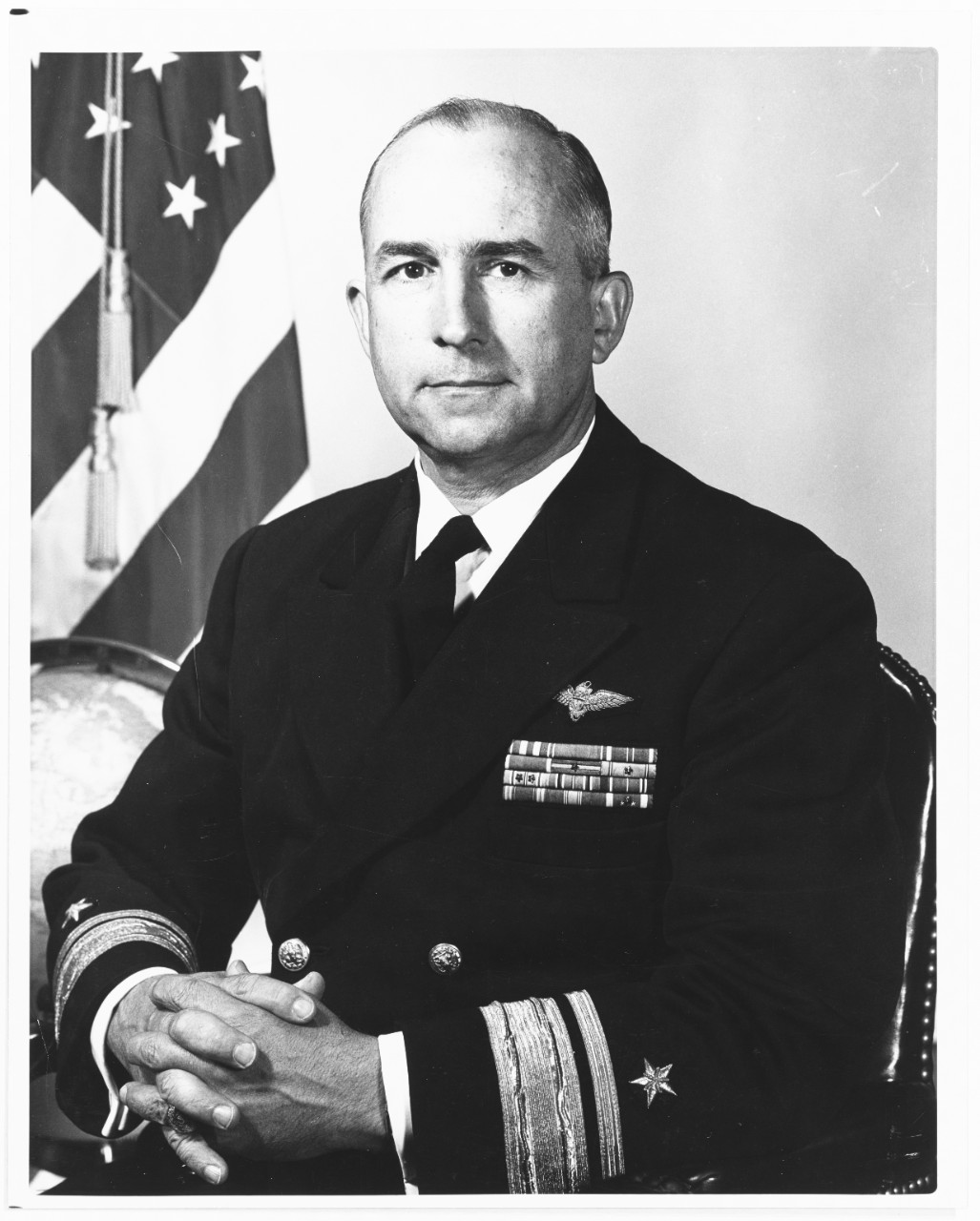 Photo #: NH 104905  Rear Admiral Thomas H. Moorer, USN