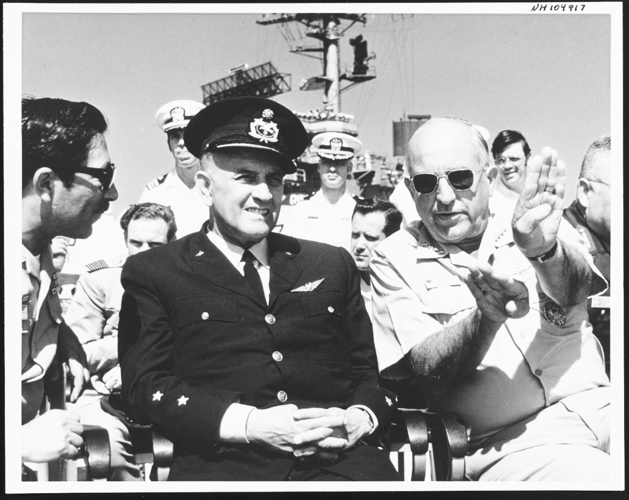 Photo #: NH 104917  Admiral Thomas H. Moorer, USN