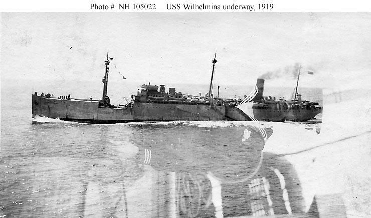 Photo #: NH 105022  USS Wilhelmina