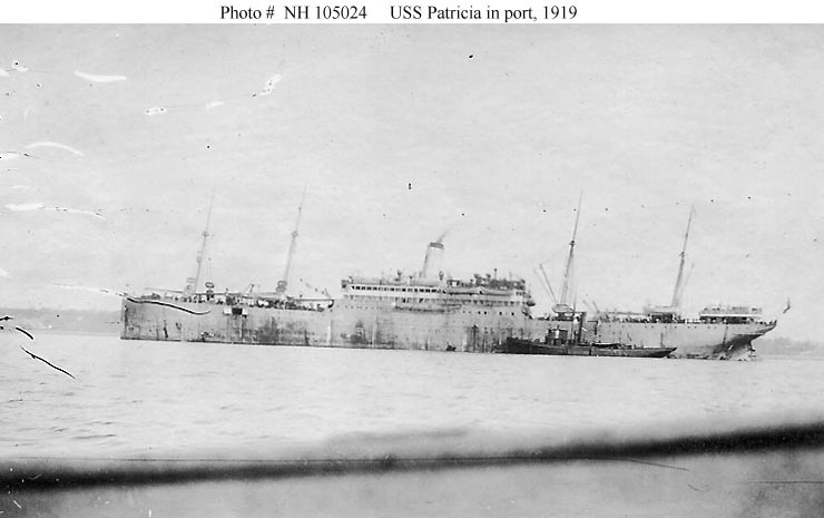 Photo #: NH 105024  USS Patricia