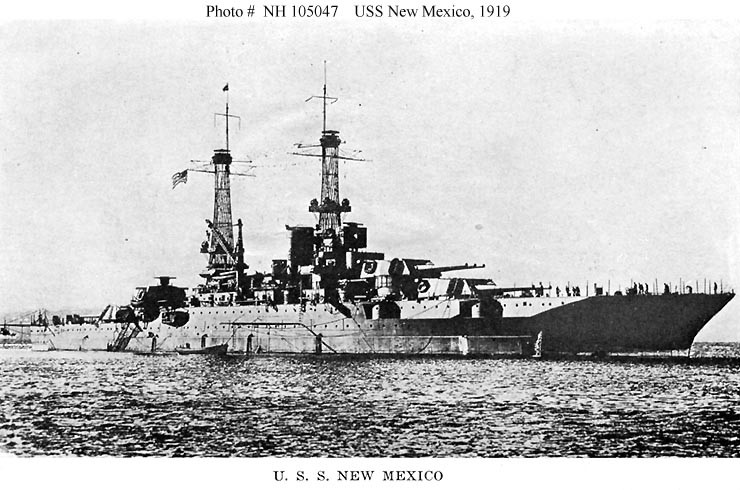 Photo #: NH 105047  USS New Mexico