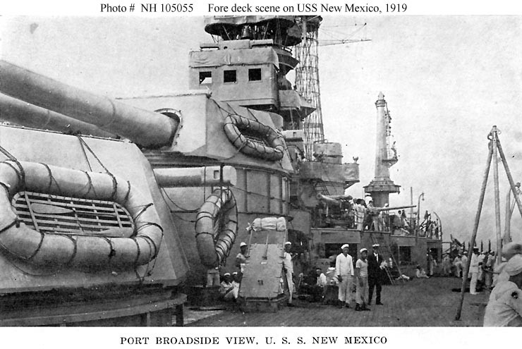 Photo #: NH 105055  USS New Mexico