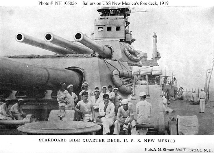 Photo #: NH 105056  USS New Mexico