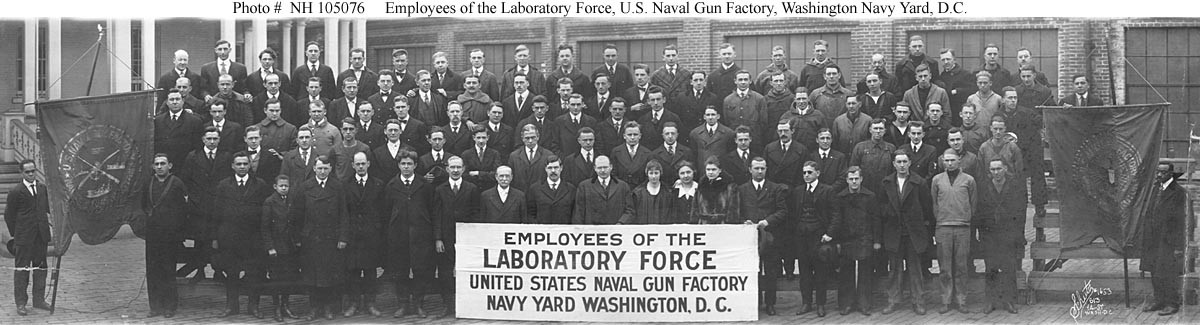 Photo #: NH 105076  U.S. Naval Gun Factory, Washington Navy Yard, District of Columbia