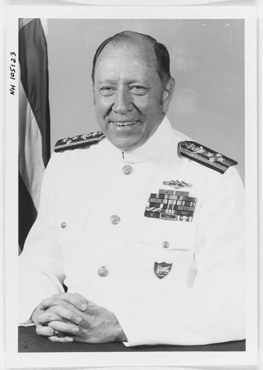 Photo #: NH 105123  Admiral William J. Crowe, Jr., USN