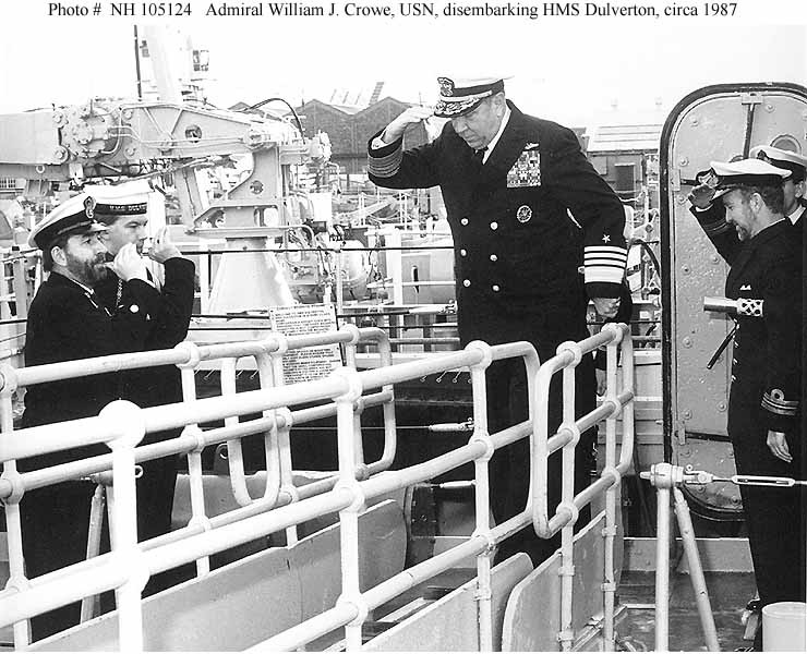 Photo #: NH 105124  Admiral William J. Crowe, Jr., USN