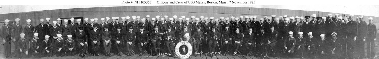 Photo #: NH 105353  USS Maury