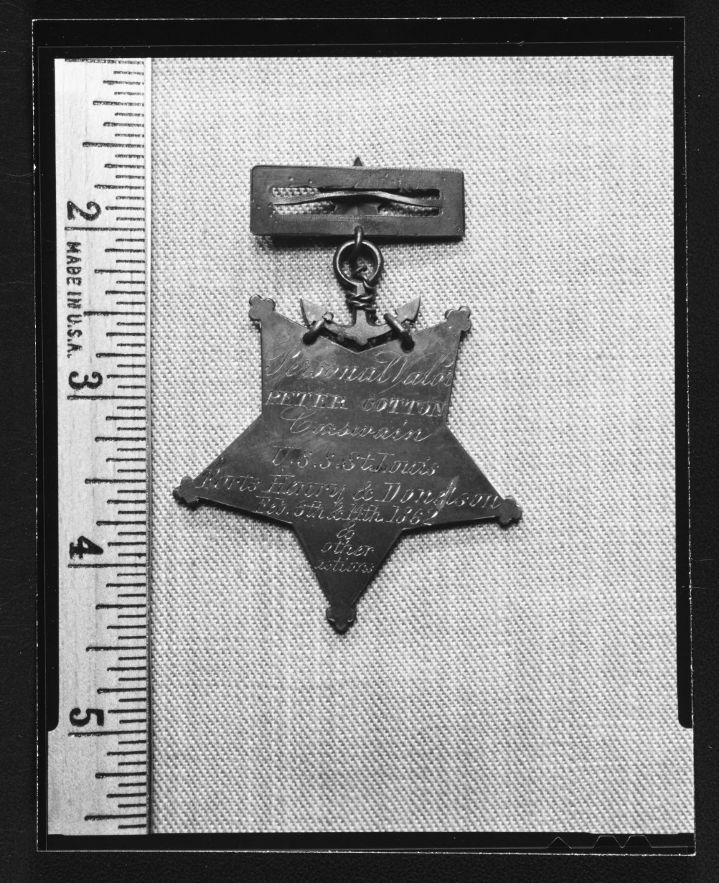Photo #: NH 105504  U.S. Navy Medal of Honor