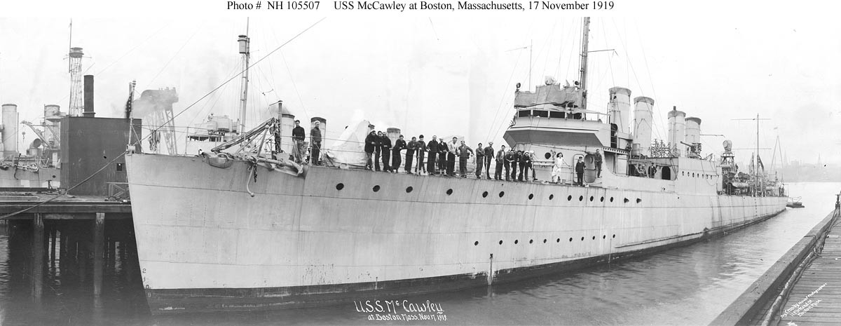 Photo #: NH 105507  USS McCawley