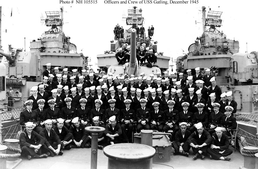 Photo #: NH 105515  USS Gatling