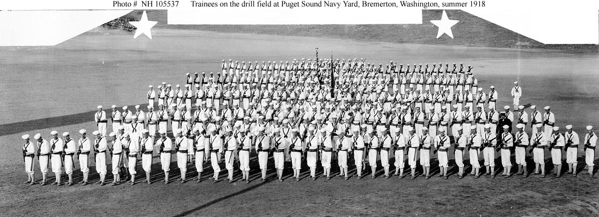 Photo #: NH 105537  Naval Training Camp, Puget Sound Navy Yard, Bremerton, Washington