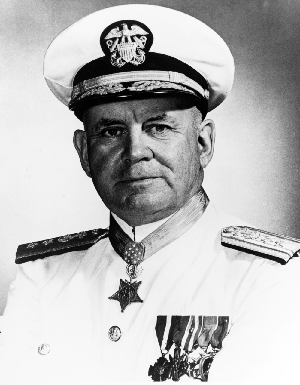 Photo #: NH 105686  Rear Admiral John D. Bulkeley, USN