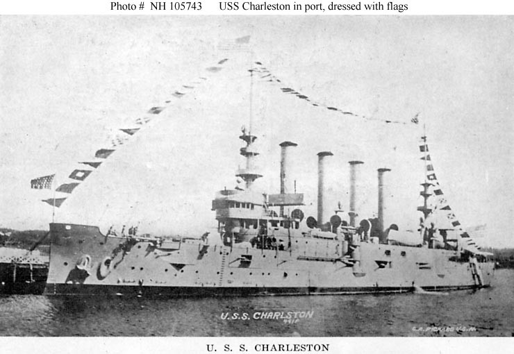 Photo #: NH 105743  USS Charleston