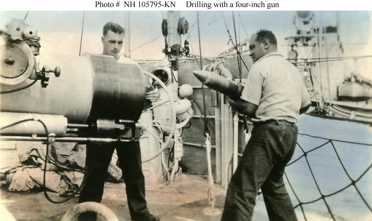 Photo #: NH 105795-KN Drilling with a Four-inch Gun