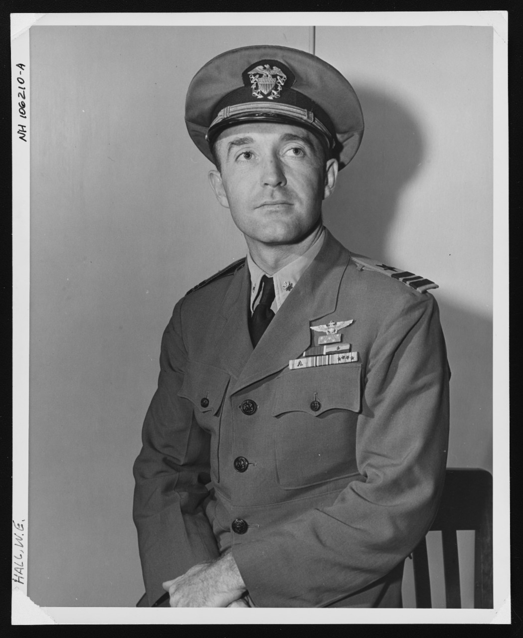 Photo #: NH 106210-A  Lieutenant Commander William E. Hall, USNR