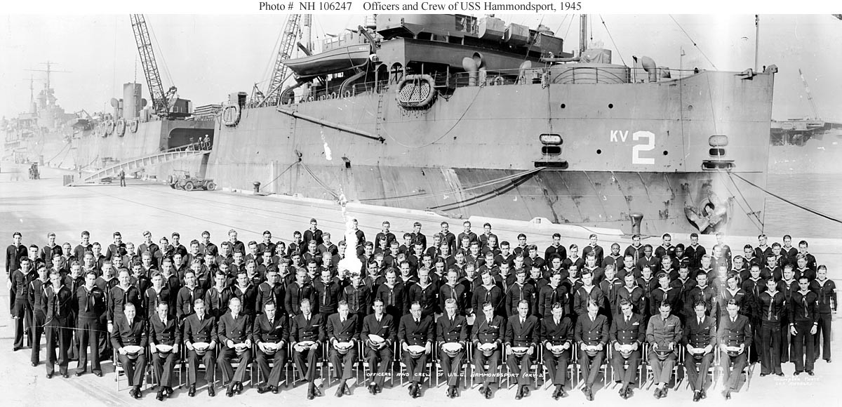 Photo #: NH 106247  USS Hammondsport (AKV-2)  