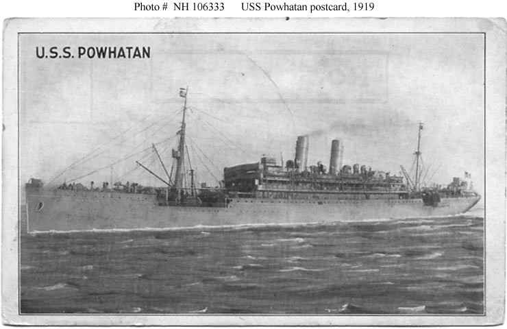 Photo #: NH 106333  USS Powhatan