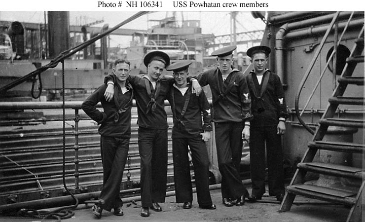Photo #: NH 106341  USS Powhatan