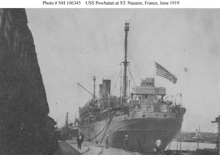 Photo #: NH 106345  USS Powhatan