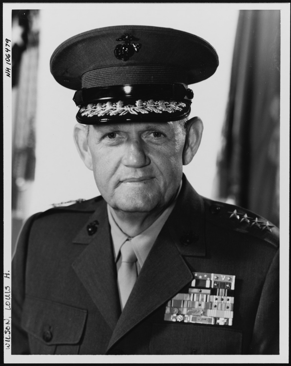 Photo #: NH 106479  General Louis H. Wilson, Jr., USMC