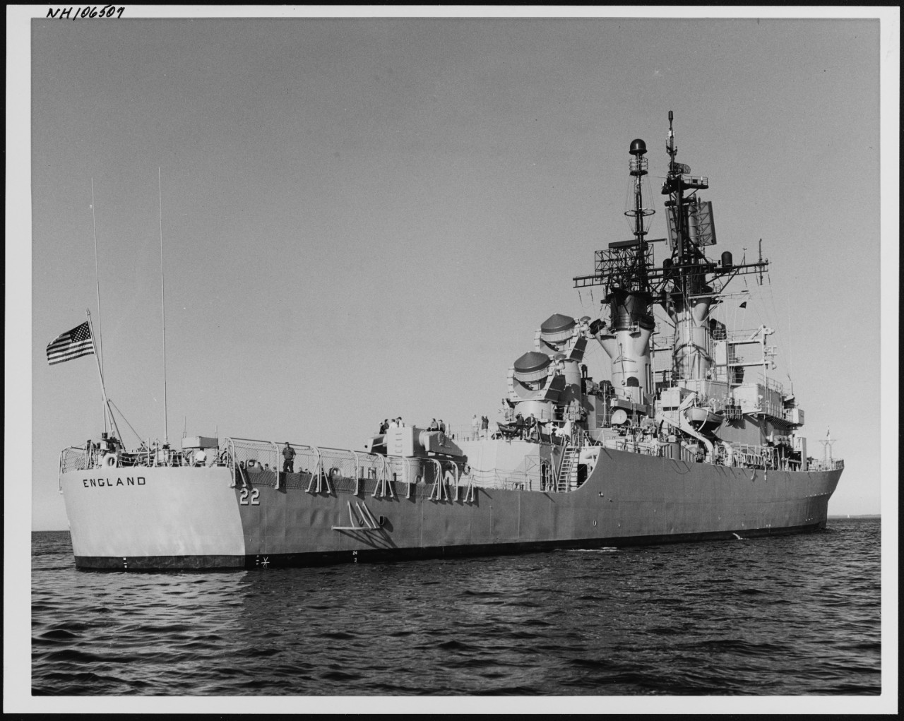 Photo # NH 106507  USS England